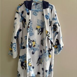 Bluey Themed Fleece Robe